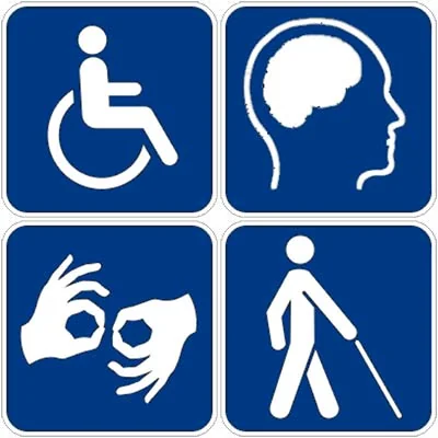Iconos de accesibilidad Dlimit